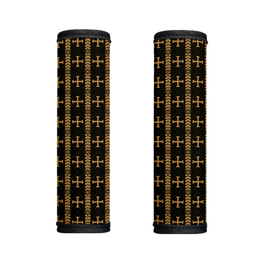 Vintage Orthodox Pattern Print Handle Covers