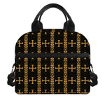 Vintage Orthodox Pattern Print Insulated Lunch Bag