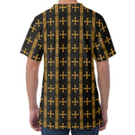 Vintage Orthodox Pattern Print Men's Velvet T-Shirt