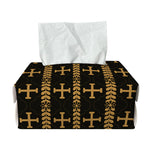 Vintage Orthodox Pattern Print Rectangle Tissue Box Cover