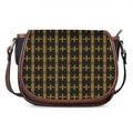 Vintage Orthodox Pattern Print Saddle Bag