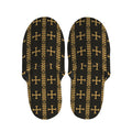 Vintage Orthodox Pattern Print Slippers