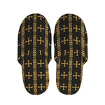 Vintage Orthodox Pattern Print Slippers