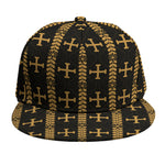 Vintage Orthodox Pattern Print Snapback Cap