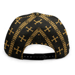 Vintage Orthodox Pattern Print Snapback Cap