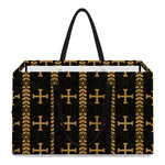 Vintage Orthodox Pattern Print Utility Tote Bag