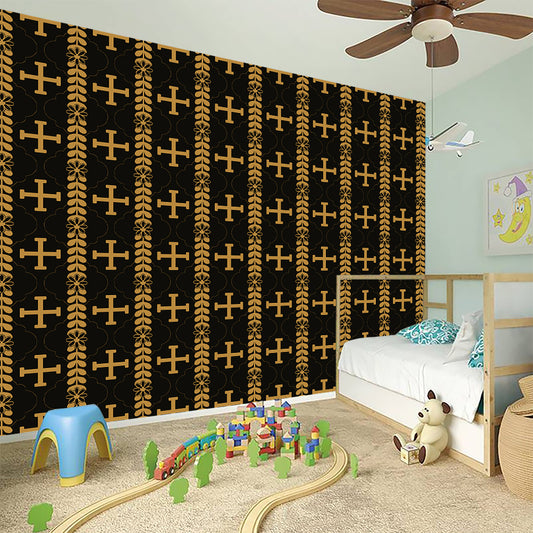 Vintage Orthodox Pattern Print Wall Sticker
