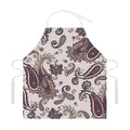 Vintage Paisley Pattern Print Adjustable Apron