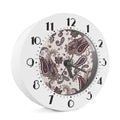 Vintage Paisley Pattern Print Alarm Clock