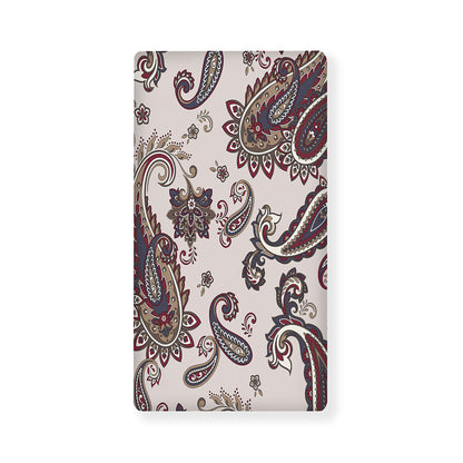 Vintage Paisley Pattern Print Baby Crib Sheet