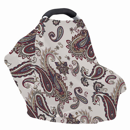 Vintage Paisley Pattern Print Baby Seat Cover