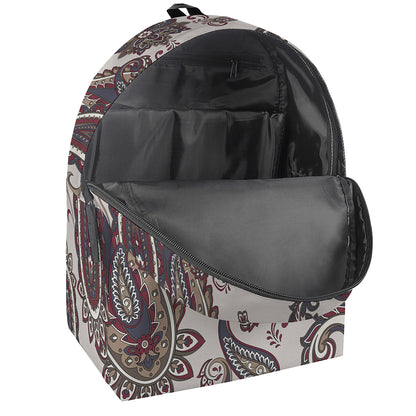 Vintage Paisley Pattern Print Backpack