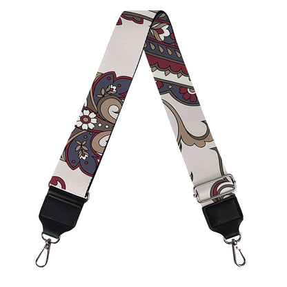 Vintage Paisley Pattern Print Bag Strap