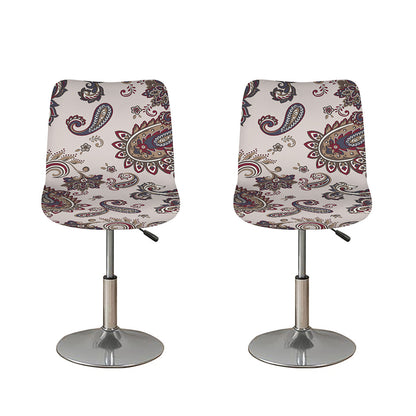 Vintage Paisley Pattern Print Bar Stool Covers