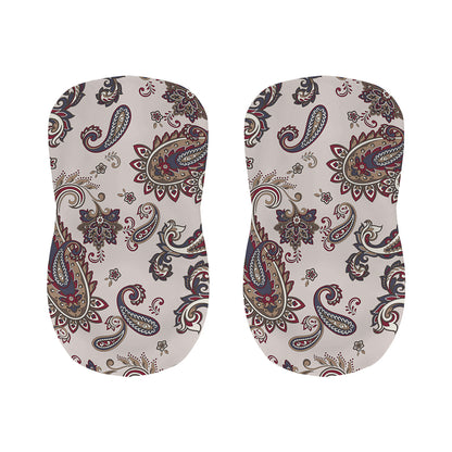 Vintage Paisley Pattern Print Bar Stool Covers
