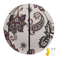 Vintage Paisley Pattern Print Basketball