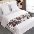 Vintage Paisley Pattern Print Bed Runner