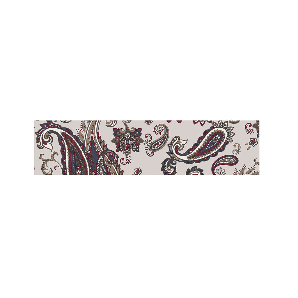 Vintage Paisley Pattern Print Bed Runner