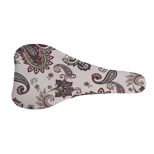 Vintage Paisley Pattern Print Bicycle Seat Cover