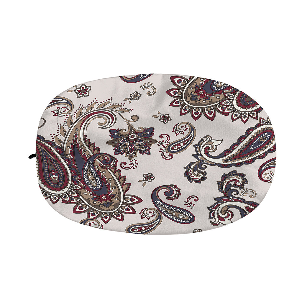 Vintage Paisley Pattern Print Car Side Mirror Covers