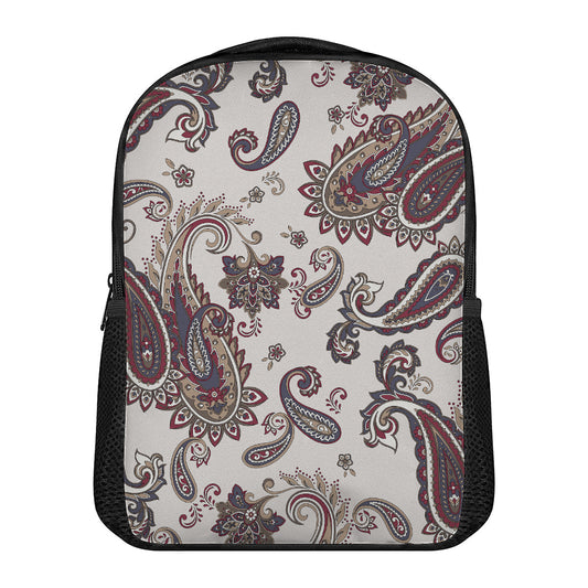 Vintage Paisley Pattern Print Casual Backpack