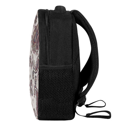 Vintage Paisley Pattern Print Casual Backpack