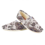 Vintage Paisley Pattern Print Casual Shoes