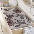 Vintage Paisley Pattern Print Changing Pad Cover