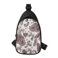 Vintage Paisley Pattern Print Sling Bag