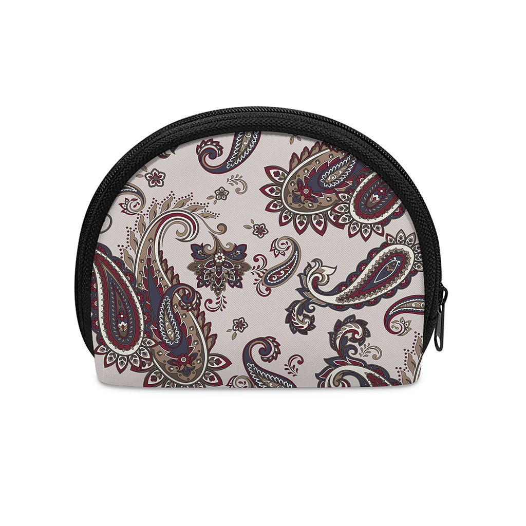 Vintage Paisley Pattern Print Coin Purse
