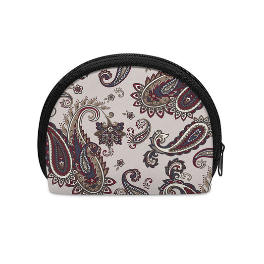 Vintage Paisley Pattern Print Coin Purse