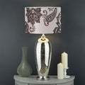 Vintage Paisley Pattern Print Drum Lamp Shade