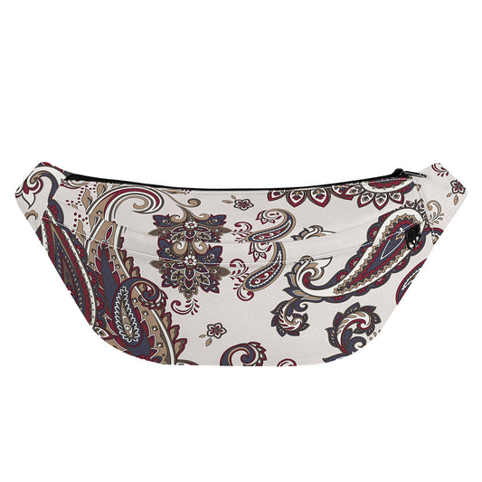 Vintage Paisley Pattern Print Fanny Pack