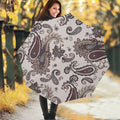 Vintage Paisley Pattern Print Foldable Umbrella
