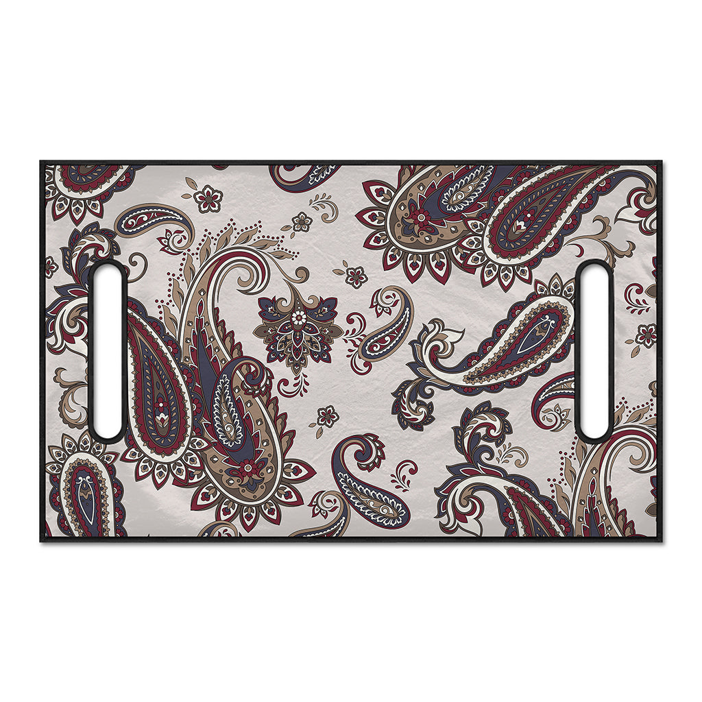 Vintage Paisley Pattern Print Golf Cart Seat Cover