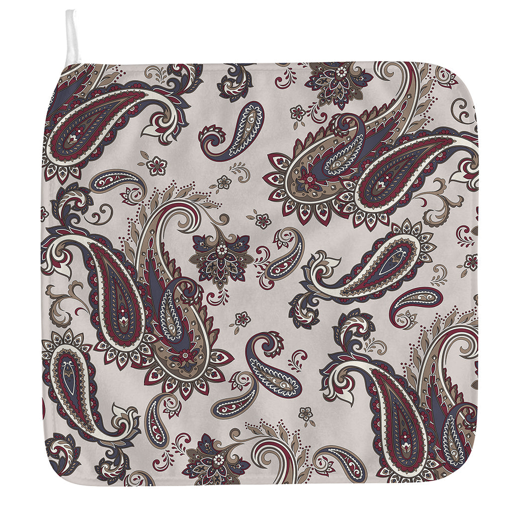 Vintage Paisley Pattern Print Hand Towel