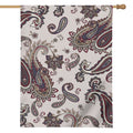 Vintage Paisley Pattern Print House Flag