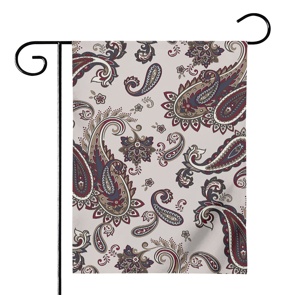 Vintage Paisley Pattern Print House Flag