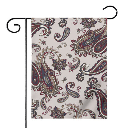 Vintage Paisley Pattern Print House Flag