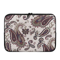 Vintage Paisley Pattern Print Laptop Sleeve
