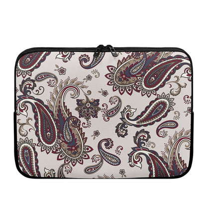 Vintage Paisley Pattern Print Laptop Sleeve