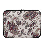 Vintage Paisley Pattern Print Laptop Sleeve