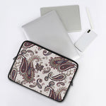 Vintage Paisley Pattern Print Laptop Sleeve