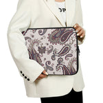 Vintage Paisley Pattern Print Laptop Sleeve