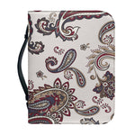Vintage Paisley Pattern Print Leather Bible Cover