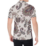 Vintage Paisley Pattern Print Men's Shirt