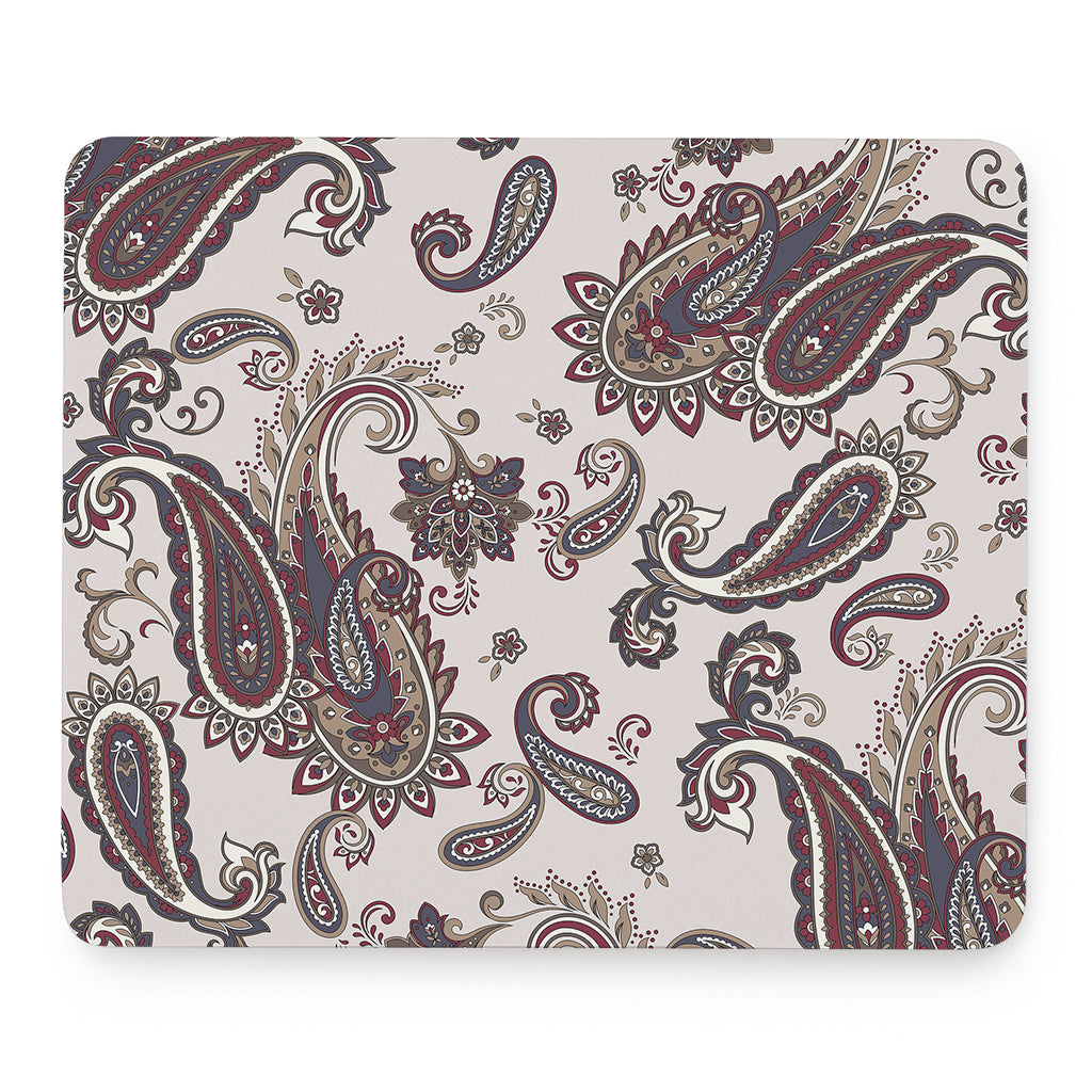 Vintage Paisley Pattern Print Mouse Pad