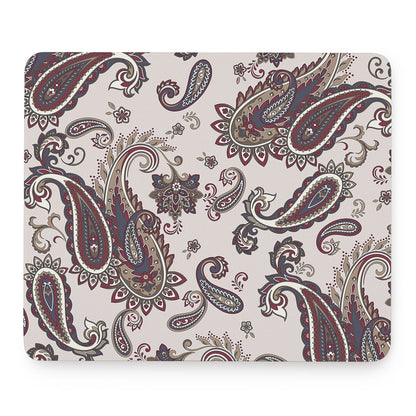 Vintage Paisley Pattern Print Mouse Pad