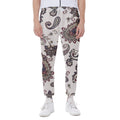 Vintage Paisley Pattern Print Joggers