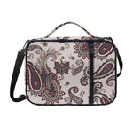 Vintage Paisley Pattern Print Shoulder Strap Bible Bag